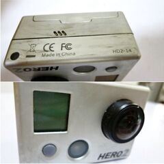 GoPro　HD　HERO2　動作良好　ビデオカメラ　ハウジング　防水ケース付き　アクションカメラ　ゴープロHD ヒーロー2