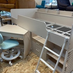 ニトリ システムベッド 学習机 ベッド デスク 家具