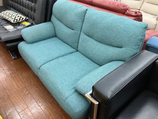 2Pソファ リビング家具 No.1225● ※現金、クレジット、スマホ決済対応
