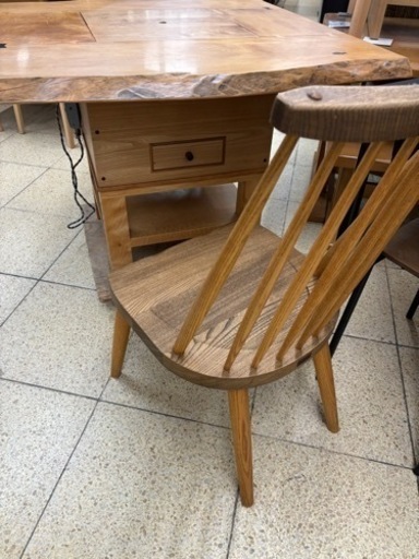 EEK37 筑後民芸 ケヤキ/欅材 囲炉裏テーブル ダイニングテーブル 和モダン モダン⭐︎囲炉裏テーブル EEK37 筑後民芸 ケヤキ/欅材 囲炉裏テーブル