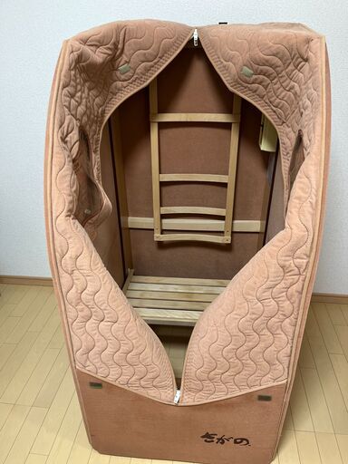 家庭用サウナ さがの 遠赤外線温浴機器 折り畳み式 ホームサウナ NA-1000 家庭用サウナ さがの 遠赤外線温浴機器 折り畳み式 ホームサウナ