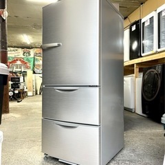 札幌引取り歓迎 18年製 AQUA アクア 272L 3ドア冷蔵庫 AQR-KS27G 右