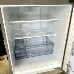 札幌引取り歓迎 18年製 AQUA アクア 272L 3ドア冷蔵庫 AQR-KS27G 右