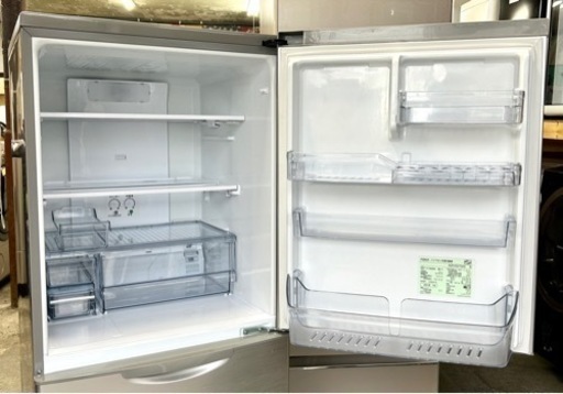 6/3販売済KH】三菱 冷凍冷蔵庫 MR-CX37D 2019年製 365L 3ドア 自動製氷