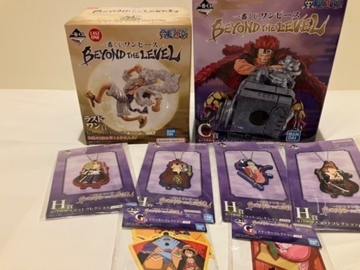 一番くじ　ワンピース BEYOND　THE　LEVEL　 ・ラストワン賞 ルフィＣ賞キッド  その他下位賞
