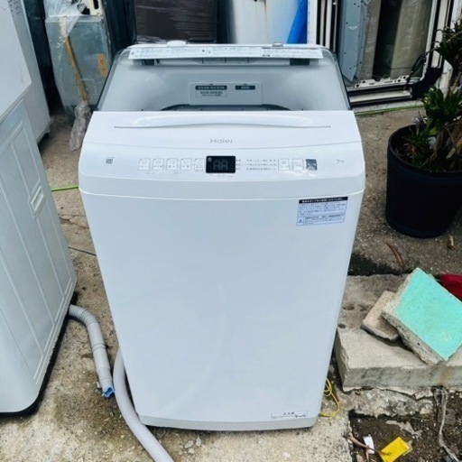 【‼️2022年製美品‼️】Haier洗濯機 7kg