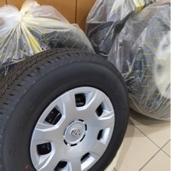 ハイエース8型 2024年 純正タイヤホイールセット