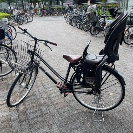 自転車 チャイルドシート付き
