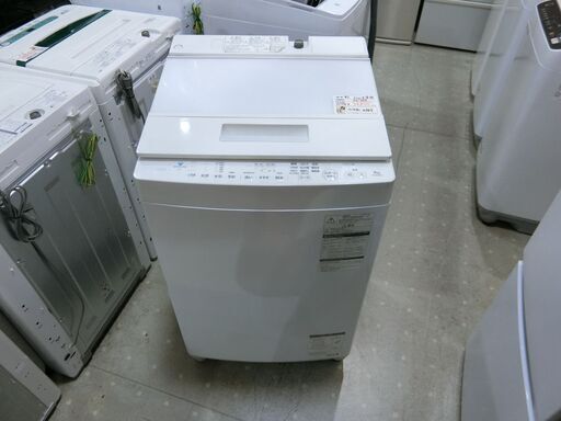 東芝　2019年製　8.0㎏洗濯機　AW-8D8 【モノ市場東海店】155