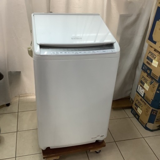 HITACHI  日立　洗濯乾燥機　BW-DV80F  2021年製 8㎏
