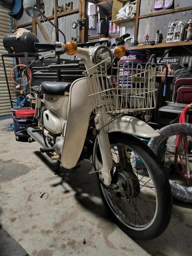 カモメカブ c50 6v 旧車 原付 50cc