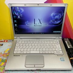 JC0626 美品 パナソニック CF-LX6 DVDマルチ レッツノート Office Win11 大画面　軽量 JC0626 美品 パナソニック CF-LX6 DVDマルチ レッツノート Office