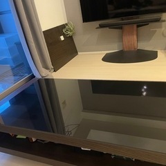 幅120cm] ガラス天板 ローテーブル ニトリ モダン