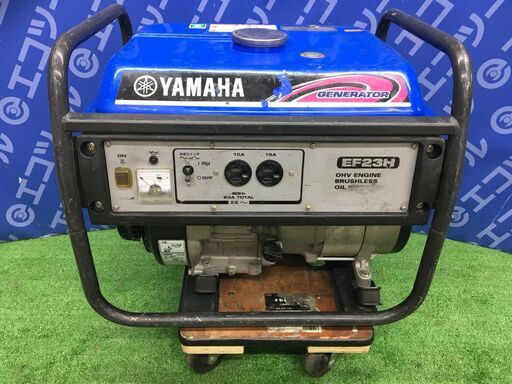 【エコツール 知立店】☆YAMAHA/ヤマハ 60Hz専用2.3kVAエンジン発電機 EF23H   ITW1DFBAWPEK【愛知県/知立市/工具】