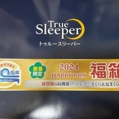 トゥルースリーパー 福箱 2024セット（マットレス＋ピロー＋ラクラク足まくら）