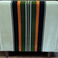 モケット シングルソファー 一人掛け 北欧 ミッドセンチュリー レトロ ローソファー 昭和