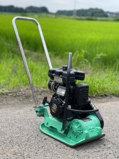MIKASA 転圧機 三笠　プレートコンパクター　MVC-40GA 作動品　46キロ　引き取り限定