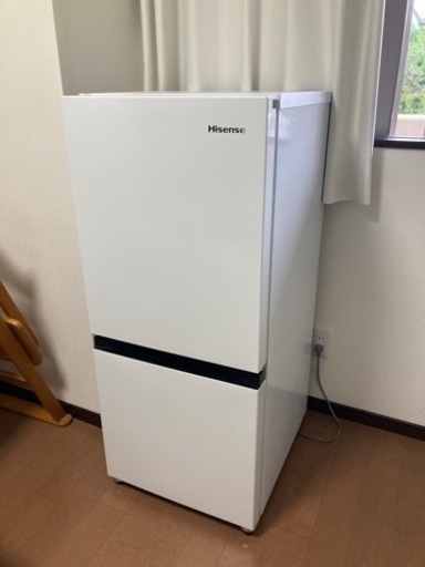 【取引中】美品✨　2023年製　Hisense 冷蔵庫 135L　使用期間1年