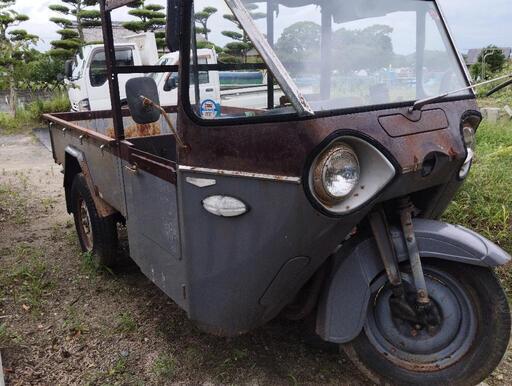 昭和レトロ　ブリキ　オート三輪　マツダ 昭和レトロ ブリキ オート三輪 マツダ