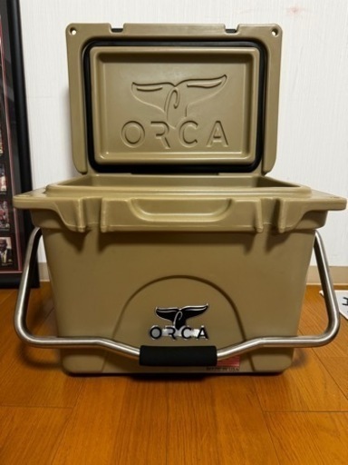 ORCA クーラーボックス　20QT USA オルカ　タン色　ベージュ　カーキ　便利　かわいいデザインで人気　ネット最安値