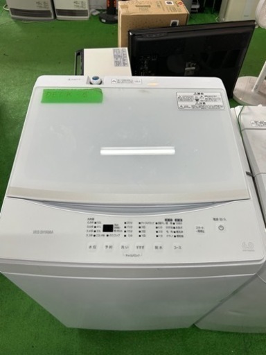 早い者勝ち大セール‼️‼️＋ご来店時、ガン×2お値引き‼️IRIS OHYAMA(アイリスオーヤマ) 2021年製 6.0kg 洗濯機