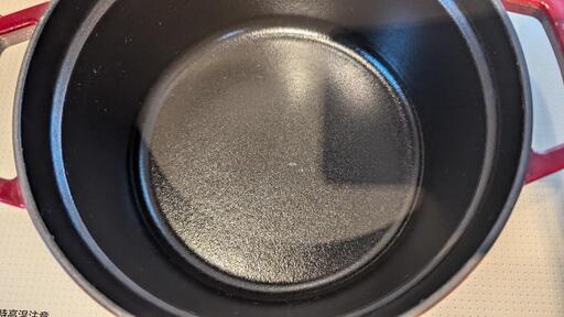 ストウブ] ピコ ココット ラウンド 20cm STAUB 両手鍋 チェリー（使用 
