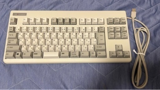 【中古美品】東プレREALFORCE 91U アイボリー　\n日本製キーボード