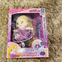 ヘアメイクプラッシュドール　ラプンツェル　ぬいぐるみ　ディズニー