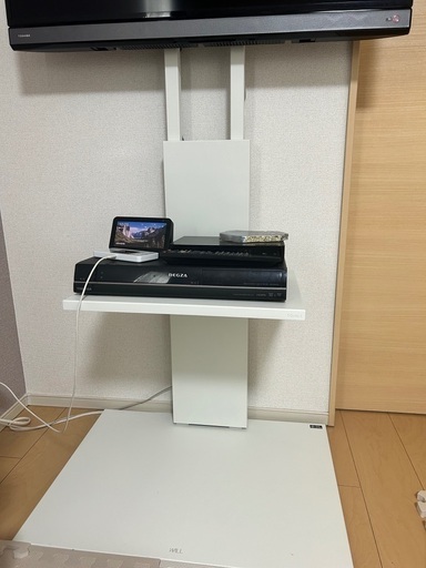 WALL 壁寄せ テレビスタンド V2 ハイタイプ 2020モデル 32型～60型対応