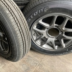 JB64 ジムニー新車外し BS 175/80R16 4本 2024年製 アルミホイール夏タイヤ