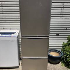 シャープ SHARP ノンフロン 冷凍 冷蔵庫 どっちもドア 両開き SJ-W352D