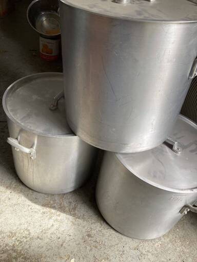 調理器具 業務用 アルミ 寸胴鍋 36cm standard 煮込み ラーメン スープ 洋食 和食 イベント 会場 学校 飲食店 蓋付き 3