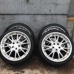 アルファード外し!! 19インチアルミホイール&タイヤセット!!                   