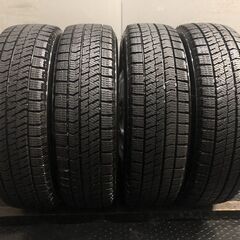 【BS BLIZZAK VRX2 155/65R14】スタッドレス【LEBEN 14インチ 4.5J4HPCD100+45】22年製 バリ溝 タント ルークス ウェイク等　(KTO076)