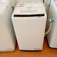 ☆ジモティ割あり☆ HITACHI 洗濯機 19年製 7kg ホワイト クリーニング