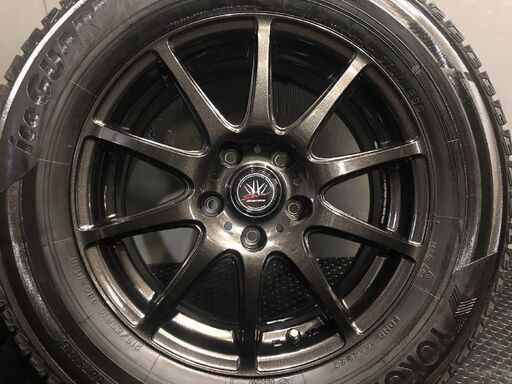 YOKOHAMA iG50 PLUS 215/65R16】スタッドレス【LOXARNY SPORT 16インチ 