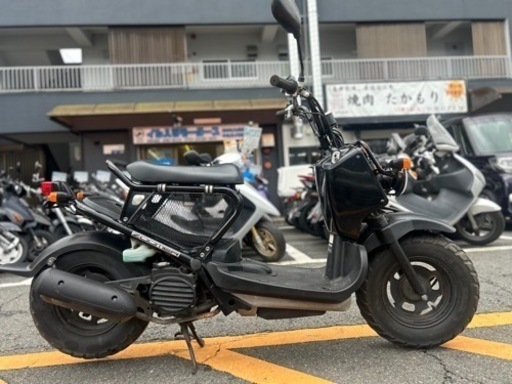 網ラック付き】ホンダ ズーマー AF58 ブラック 機関良好【修理保証つき