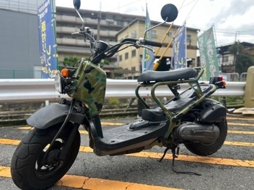 【シート•ベルト新品】ホンダ ズーマー AF58 迷彩カラー試乗OK【修理保証付き❗️】