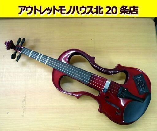 ☆HALLSTATT エレキバイオリン CV-210E ハルシュタット ケース付き 弓付き 電子バイオリン サイレントバイオリン 札幌 北20条店