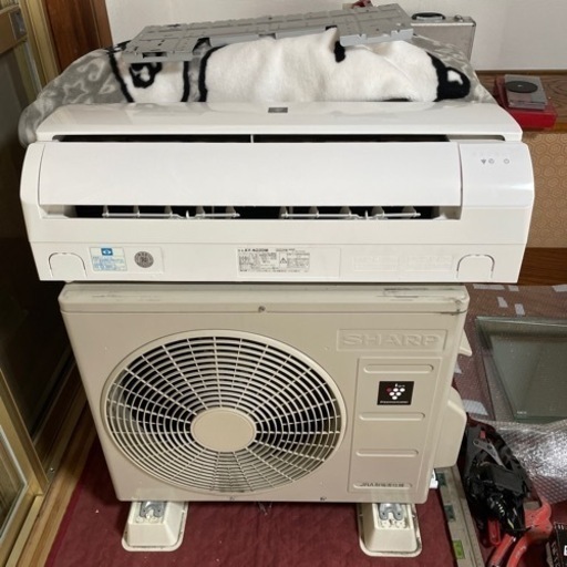 本日引き取り限定価格！シャープ製 6〜8畳用ルームエアコン