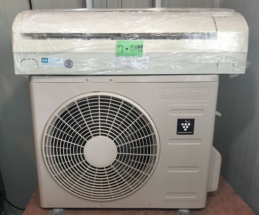 ワ0044 SHARP2015年式2.2kw6畳適用35000円＠標準工事込み大阪市内価格