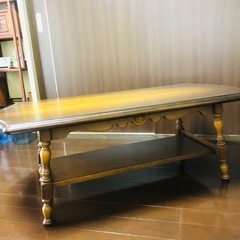 日本製　高級家具　飛騨産業 センターテーブル　　