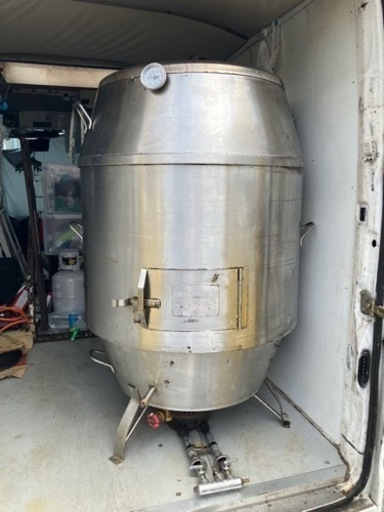 中古:香港　チャーシュー窯　水飴スタンドなど一式　（購入時90万相当)