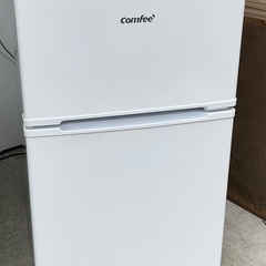 RKGRE-358】特価！Comfee'/90L 2ドア冷凍冷蔵庫/RCT90WH/E/中古品/2023年