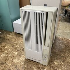コイズミ ルームエアコン KAW-1682 2018年製 冷房 窓用 本体のみ 動作品 札幌 東区