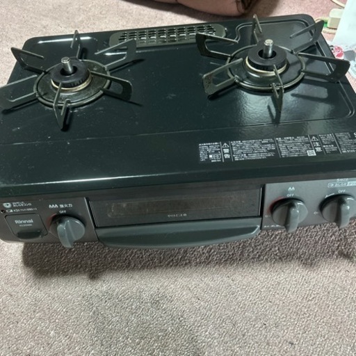 リンナイ　ガスコンロ　LPガス　美品　2023年製