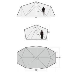 【新品・未使用】キャンプ テント  サバティカル スカイパイロット シンセティック