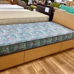 シングルベッド【町田市再生家具】 240869