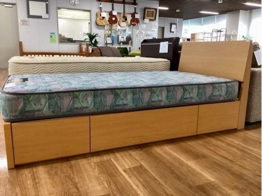シングルベッド【町田市再生家具】 240869