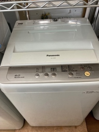 Panasonic 6キロ洗濯機　NA−F60B9 リサイクルショップ宮崎屋　佐土原店　24.7.1F